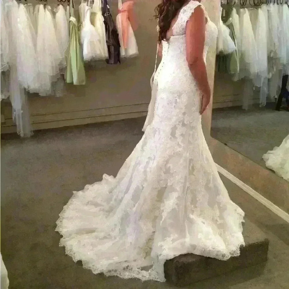 Stella York UNALTERED Lace Gown - Picture 7 of 13